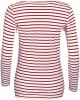 Womens/Ladies Marine Long Sleeve Stripe T-Shirt