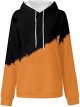 Womens Loose Sweatshirt Fashion Hooded Sweatshirt Long Sleeve Drawstring Sweatshirt With Ladies Soft Pullover