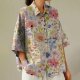 Womens Cotton Tops Cotton Linen Shirts for Women Buttons Lapel Neck Casual Shirts Summer Comfy Tunics Tops