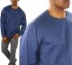 Men's Long Sleeve Crew Neck Cotton-Poly Blend Sweatshirt