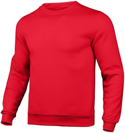 Mens Patchwork Sweatshirt Long Sleeve Lightweight Casual Workout Pullover Shirt Tops For Men Two Piece