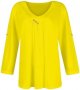 Plus Size Cotton Tops for Women Loose Fit Dressy Fall 3/4 Sleeve Shirts Casual V Neck Dress Tunic Tops for Women