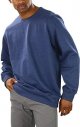 Men's Long Sleeve Crew Neck Cotton-Poly Blend Sweatshirt