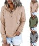 Dressy Casual Hoodies For Women Long Sleeve Pullover Tops Drawstring Hooded Sweatshirts Fall Fashion Outfits